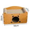 Rascador para gatos papel corrugado resistente al desgaste nido rascador para gatos sofá para gatos tabla vertical para rascar gatos juguete para gatos tabla para escalar gatos afilador de garras para gatos