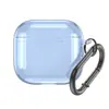 Funda Protectora para Auriculares AirPods4 para Auriculares Apple de Cuarta Generación Resistente a Caídas Transparente Suave Paquete Completo 4 Nuevos 2024