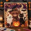 Suministro 5D Amazon: Pintura de Diamantes de Perlas 5D para Halloween DIY Pegatina de Diamantes Hecha a Mano Pintura de Perlas Enmarcada para Venta al por Mayor Transfronteriza