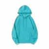 Chaleco con capucha verde aguacate 300g algodón peinado pesado forro polar mujer top verde matcha sudadera verde claro primavera y otoño