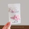Grampo de Cabelo com Saia de Gaze Estrelada Coreana Presilha Fofa para Cabelo de Bebê Menina Acessório de Cabelo de Princesa Infantil Ornamento de Cabelo Super Fada para Menina Presilha para Franja