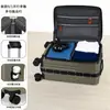 Venta Directa de Fábrica Cremallera de Doble Capa 1:9 Maletas de Viaje con Apertura Frontal y Cerradura de Contraseña, Maleta de Viaje con Opción de Envío Directo de Una Pieza