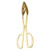 Clip para alimentos dorado de acero inoxidable no magnético de alta calidad, clip para buffet, clip para pastel y postre, clip para pan, clip de tijera