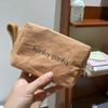 Bolsa de Tocador Personalizada Papel Kraft Papel Dupont Bolsa de Regalo Ecológica Almacenamiento Multifuncional Logo Personalizado