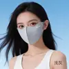 Nueva Máscara de Protección Solar de Verano, Protección Ocular Sin Costuras, Anti-Ultravioleta, Transpirable, Mascarilla Sombrilla de Seda de Hielo de Sensación Fresca al por Mayor