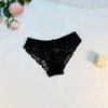 Roupas Íntimas de Renda Francesa para Mulheres Verão Sexy Laço Fino Vazado Respirável Cintura Baixa Calcinhas de Algodão para Mulheres