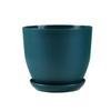 Nueva Maceta de Plástico Gruesa con Forma de Huevo Nórdica Simple para Hogar Grande Verde Escarchado Planta Piso Resina Maceta al por Mayor