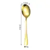 Juego de Cubiertos de Acero Inoxidable Transfronterizo: Cuchara para servir, Cuchara de buffet, Tenedor, Cuchara para ensalada, Tenedor, Espátula de cabeza cuadrada, Juego de cucharón para sopa