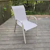Tejido Personalizado de Respaldo de Silla de Ratán para Balcón Exterior y Jardín de Ocio, Silla de Ratán Sintético Impermeable