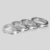 Buje de Rueda Aleación de Aluminio Casquillo Central Modificación de Coche Anillo Reductor Arandela Multitamaño Multiespecificación Dropshipping
