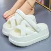 Sandalias Elevadoras de Dopamina para Verano de Mujer para Exterior, Antideslizantes, de Fondo Suave, Casuales, para Playa, Dos Usos, Sandalias de Media Puntera para Mujer