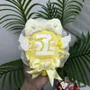 Chen Zheyuan (Yuan) Celebridad Hecha a Sí Misma Colgante de Bolso Qihang Mini Abanico Reflectante Etiqueta de Nombre Set Completo Terminado Hecho a Mano
