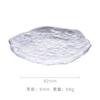 Nuevo vaso superior transparente God Cup taza de té pequeña irregular taza de casa de té esmerilada nieve temprana taza de té azul alfombrilla para taza de té vaso superior God Cup al por mayor