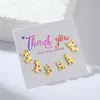 Pendientes de Gato Perro Chihuahua de Dibujos Animados Estilo Coreano Moda Personalidad para Niñas Pendientes Simples Versátiles Lindos en Stock