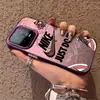 Marca de Moda Nike Transfronteriza Adecuada para Funda de Teléfono Apple 17 Pro Max Nuevo Color Plata iPhone 16/15 Anticaídas 13