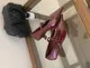 [] Sapatos Mary Jane Salto Agulha Retrô Francês 2026 Novo Bico Fino Tira em T para o Dia a Dia Sapatos de Salto Único