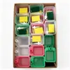 Dispenser de Sabão Líquido para Louça Quadrado Redondo Transfronteiriço Pressionador de Cozinha Artefato de Limpeza Esponja Limpeza de Cozinha Sabão para Louça