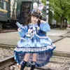 Vestido de Coneja Judy Policía de Zootopia para Niñas, Primavera y Otoño, Vestido de Cumpleaños Lolita, Vestido de Princesa