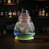 Traje de Curling estilo japonés Cóctel Creativo Bebida Whisky Enfriado Vino con Vaso de Cristal Boca Inclinada Calentador