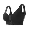 Sutiã Esportivo Frontal Sem Aro Roupa Íntima para Mulheres Corrida À Prova de Impacto Push-Up Costas Bonitas Roupa Íntima Plus Size