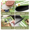 Tapetes Espesos de Fábrica Original, Felpudos Domésticos para Raspar Suciedad, Impermeables y a Prueba de Aceite para la Cocina, Se Pueden Cortar a la Medida