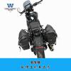 A moto muscle car lobo é adequada para Wuji CU250 alforje alforje lateral pode ser instalado capacete capacete aberto capacete integral com trava liberação rápida modificação de quadro