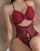 Lingerie Sexy, Sexy Senhoras Peça Única Paquera Peça Única Rede de Pesca, Transparente Vazado Paixão da Meia-Noite Tentação Meias Rede de Pesca
