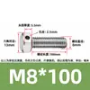 Tornillos de acero inoxidable 304 con doble agujero, cabeza hexagonal exterior, tornillos perforados, tornillo con orificio roscado para alambre, tornillo con orificio de seguridad