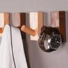 Gancho de Madera Escandinavo Gancho Creativo para Abrigos Colgante de Pared para Entrada Dormitorio Sala de Estar Baño Perchero sin Rastro para Pared