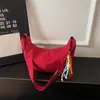 Bolsa de Bolinho Colorida Leve Tendência Nicho Verão 2026 Nova Grande Capacidade Artística Estilo Japonês Transversal