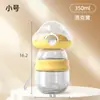 Garrafa de Água Portátil para Cachorros para Uso ao Ar Livre, Recipiente Integrado de Água e Comida para Animais de Estimação, Garrafa de Água para Cachorros