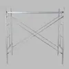 Andamio galvanizado en caliente, Tianjin Qianggu, altura 1.7m * longitud 1.8m * ancho 0.96m, juego completo móvil de 41 kg para uso en obra