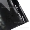 Película Color-Changing Matte Black 3D de Fibra de Carbono Forjada para Pet de Fábrica Transfronteiriça para Interior de Carro, Painel, Retrovisor e Carroceria