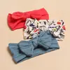 3 Piezas Diadema para Bebé Bufanda para la Cabeza de Bebé Nueva de Primavera y Verano Europea y Americana Combinación Linda de Diadema con Lazo para Niños