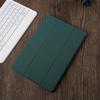 Para Samsung Tab A8 X200 funda plana acrílica dividida con ranura para bolígrafo S8 abatible suspensión cuero transparente