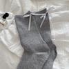 Calcetines de mujer de primavera y verano, nuevos calcetines coreanos con lazo de doble aguja, de color sólido, calcetines de tubo JK dibujables, de todo tipo, en blanco y negro, para mujer