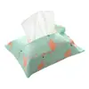 Conjunto de Tecido de Algodão e Linho Japonês Caixa de Tecido de Tecido Conjunto de Papel de Tecido Fofo Desenho Animado Criativo Impermeável Bolsa de Papel de Tecido para Uso Doméstico