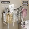 Dispensador Automático de Pasta de Dientes Montado en Pared, Soporte para Pasta de Dientes sin Taladro para Uso en el Hogar