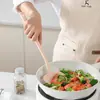 Espátula de Silicona con Forma de Hongo Transfronteriza Nueva Espátula para el Hogar Sartén Antiadherente Espátula Dos en Uno Espátula de Cocina Cuchara para Sopa Espátula de Silicona Integrada