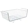 Cesta colgante de almacenamiento debajo del escritorio Estante superior de escritorio Litera superior Armario Artefacto en capas Escritorio Estante de almacenamiento de mesita de noche Gabinete Renovación de dormitorio Cosas buenas