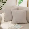 Nova Almofada Decorativa Listrada Moderna Almofada de Celebridade da Internet Capa de Almofada para Sofá de Sala com Enchimento Quadrada para Encosto
