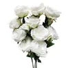 Flores Artificiais Brancas de Casamento Arranjo de Flores para Guia de Caminho no Salão de Casamento Arranjo de Flores Arranjo de Flores Decoração de Teto e Palco Coreano Arranjo de Noivado