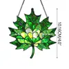 Hoja de Arce Acrílica, Colgante de Pared, Decoración para Casa de Vacaciones, Cumpleaños Estilo Europeo, Luna Llena, Graduación, Inauguración de Casa, Visitar a Seres Queridos Enfermos, Condolencias