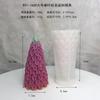 Molde para Vela Aromática de Muñeco de Nieve Lindo Estilo Coreano Ins Calabaza Navideña Molde para Árbol de Navidad DIY