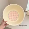 Lavabo de alto valor dormitorio estudiantil chicas lindo set de artículos de tocador versión engrosada duradera cubo de agua suministros de ducha