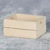 1:12 Casas de Muñecas Casa de Muñecas Muebles Mini Madera Maciza Lisa DIY Tres Juegos de Cajas Marcos de Frutas y Verduras Marcos de Madera de Tres Piezas