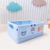 Organizador de Escritorio Pequeña Caja Accesorios para Dormitorio Almacenamiento de Objetos Pequeños Muñeco de Dibujos Animados Japonés Caja de Almacenamiento Plegable de Tres Años