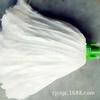 Fabricante en stock cabezal de mopa de cuerda espiral de microfibra blanca