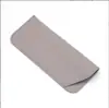 Nova Bolsa de Armazenamento para Óculos Retrô, Bolsa Simples e Portátil à Prova de Poeira, Estojo de Couro para Óculos de Cor Pura com Abertura Lateral