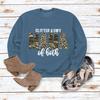 Amazon deseo moda otoño e invierno ropa de mujer Suéter de manga larga con estampado de letras Glitter Dirt mama